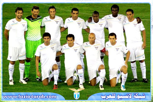 صورة للفريق قبل احدى المباريات موسم 2011-2012